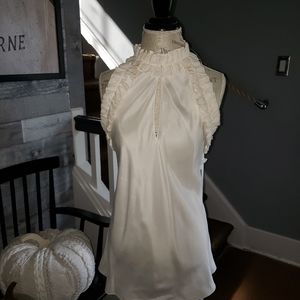 BR Sleeveless Silk Blouse